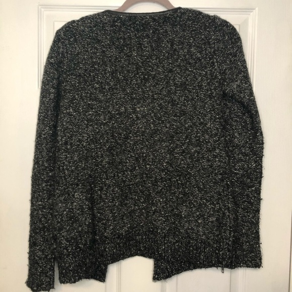 Plenty Monk & Lou Zip Up Cotton Charcoal Shacket - Picture 5 of 7